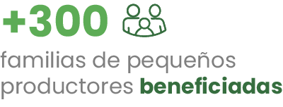 Más de 300 familias de pequeños productores beneficiadas