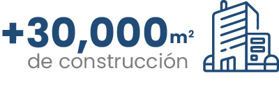 Más de 30 mil metros cuadrados de construcción